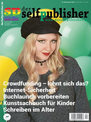 cover image of der selfpublisher 4-2025, Heft 40, Dezember 2025
